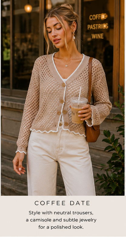 The Waverly Knit Cardigan