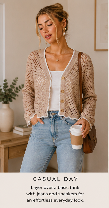 The Waverly Knit Cardigan