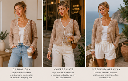 The Waverly Knit Cardigan