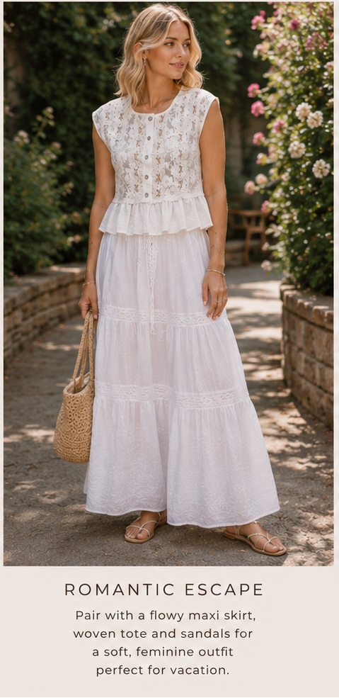 The Delilah Lace Tank