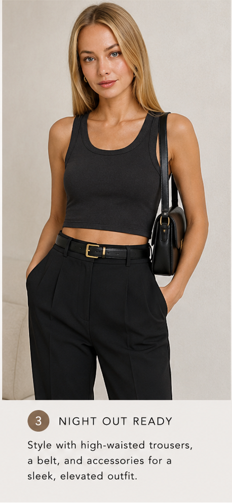 Ava Essential Crop Tank