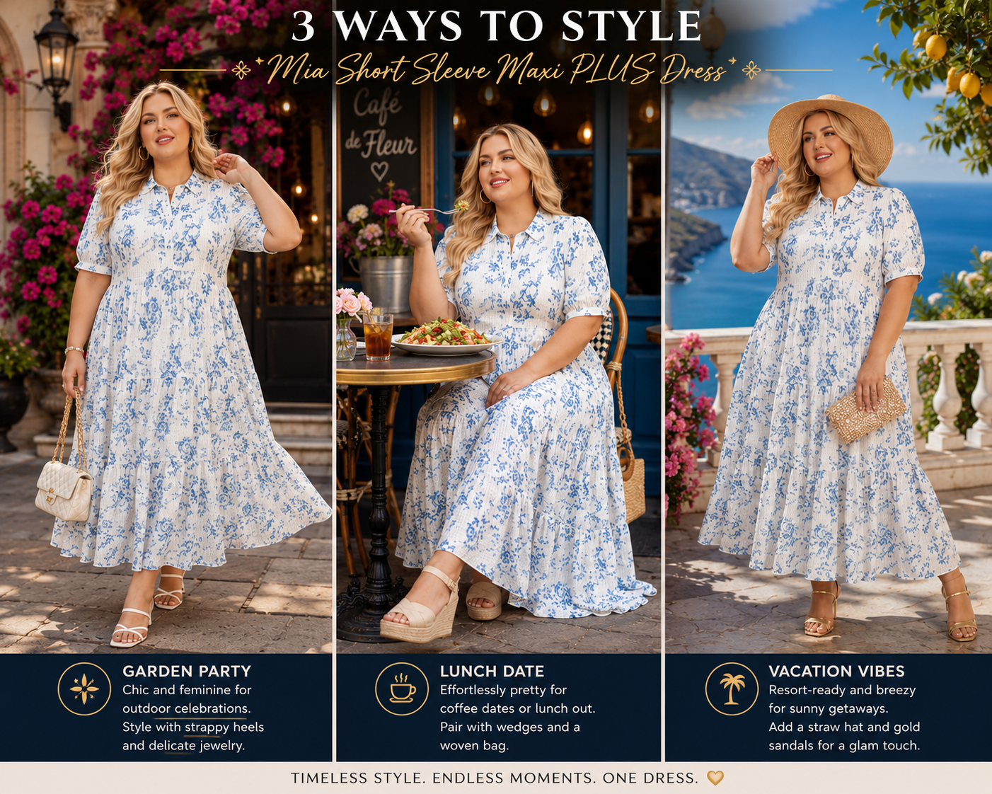 The Mia Maxi PLUS Dress