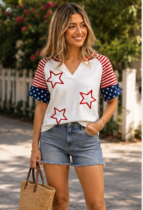 The Katrina Patriotic Top