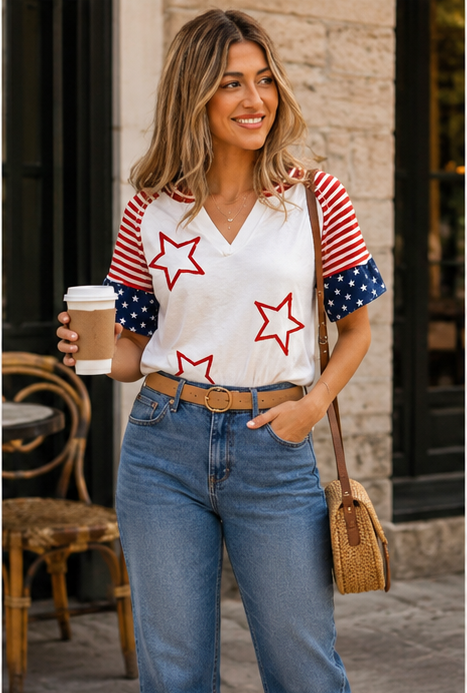 The Katrina Patriotic Top