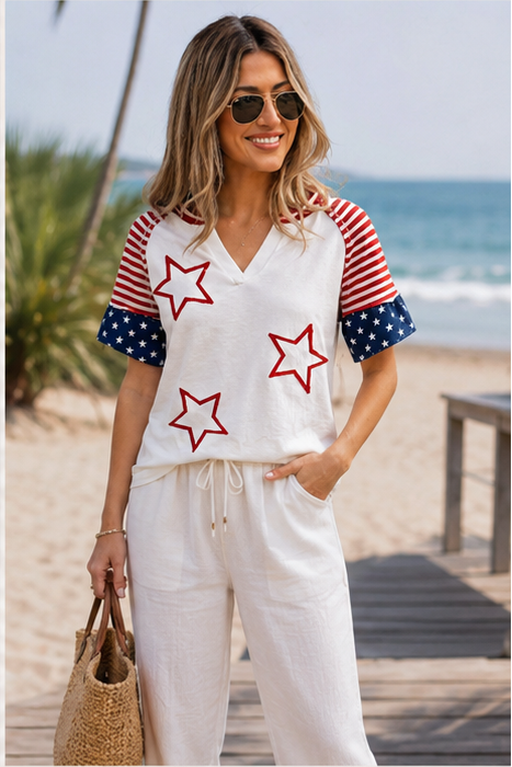 The Katrina Patriotic Top