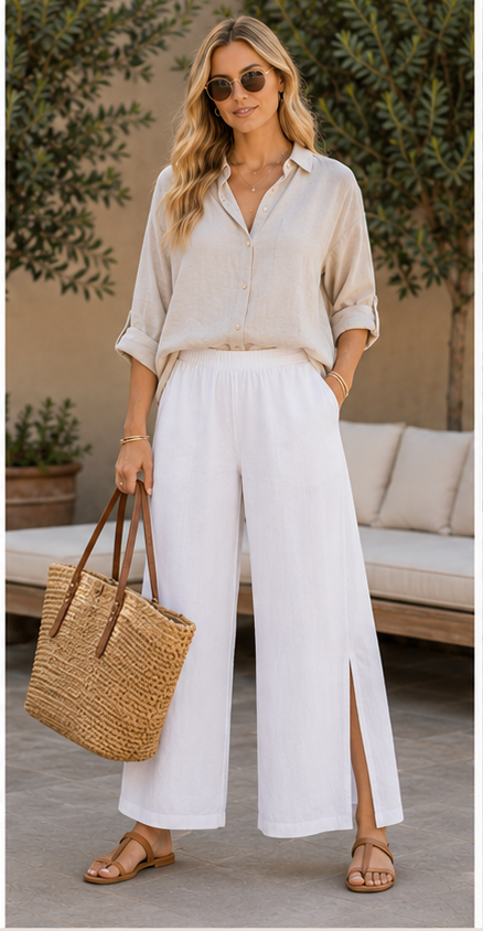The Arabella Cotton Pants