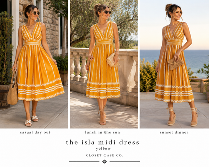 The Isla Midi Dress