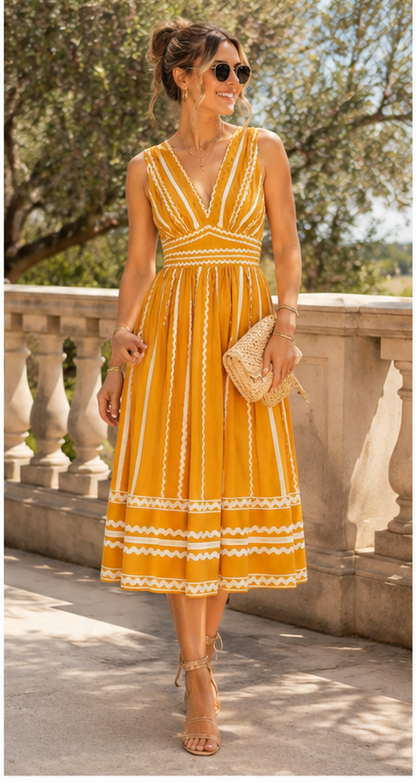 The Isla Midi Dress