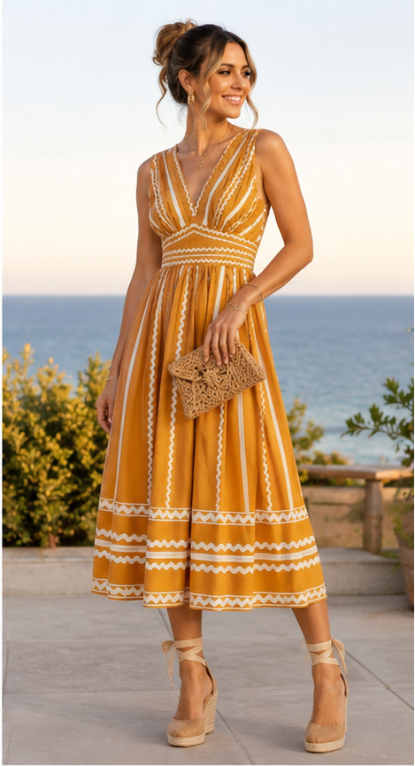 The Isla Midi Dress