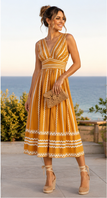 The Isla Midi Dress