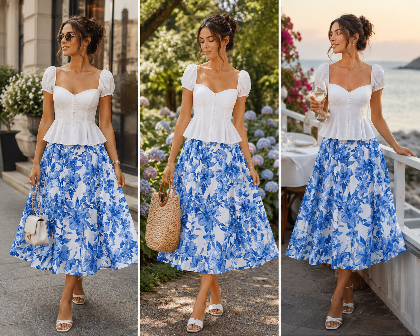 The Skyla Blossom Skirt