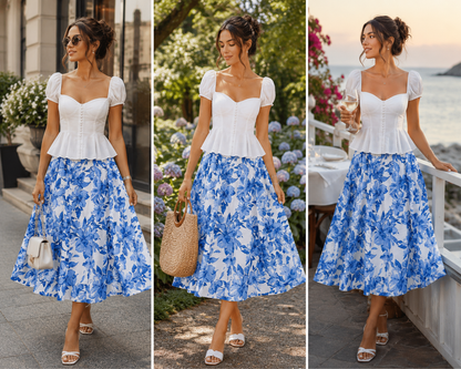 The Skyla Blossom Skirt