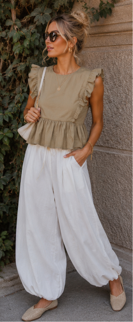 The Luna Petal Top