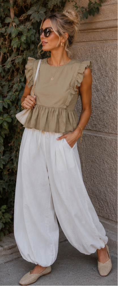 The Luna Petal Top