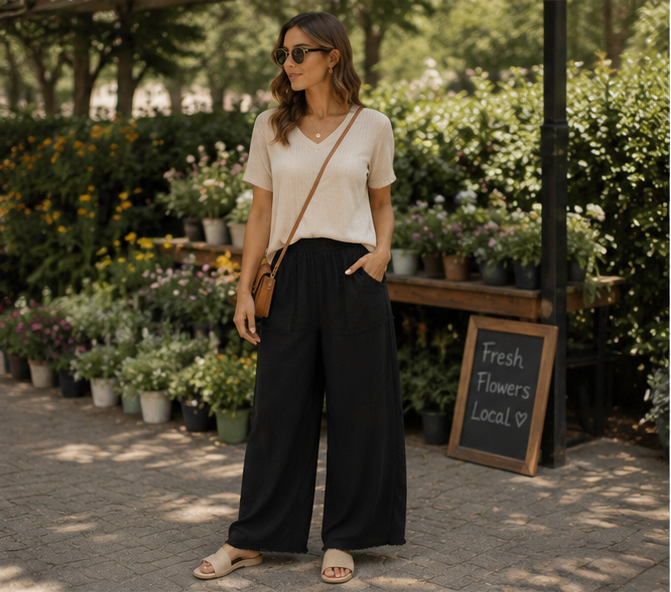 The Rylan Comfy Wide Leg Pants