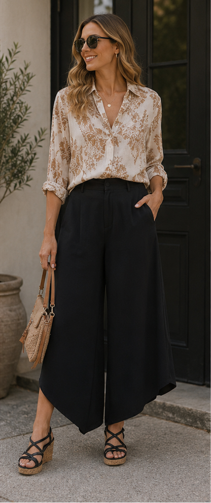 The Deven Asymmetrical Pants