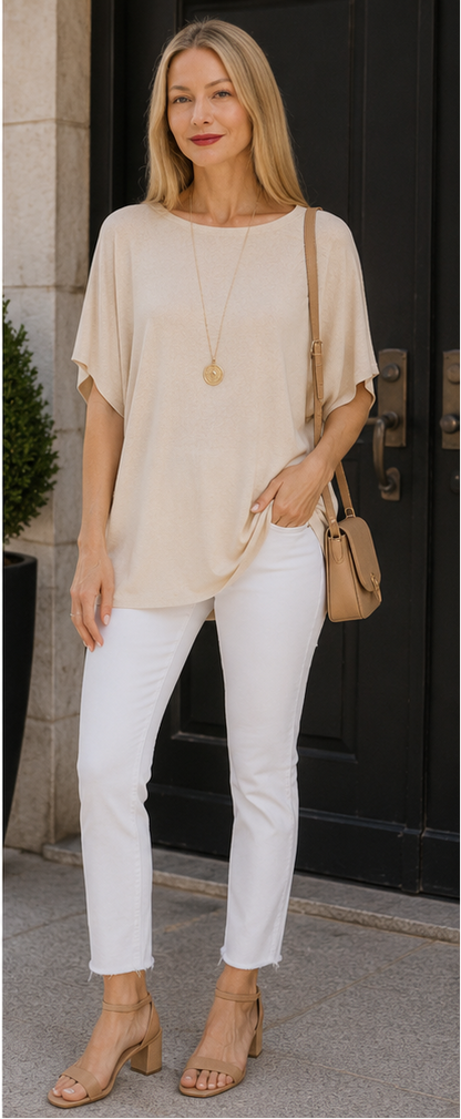 The Calm Dolman Sleeve Top