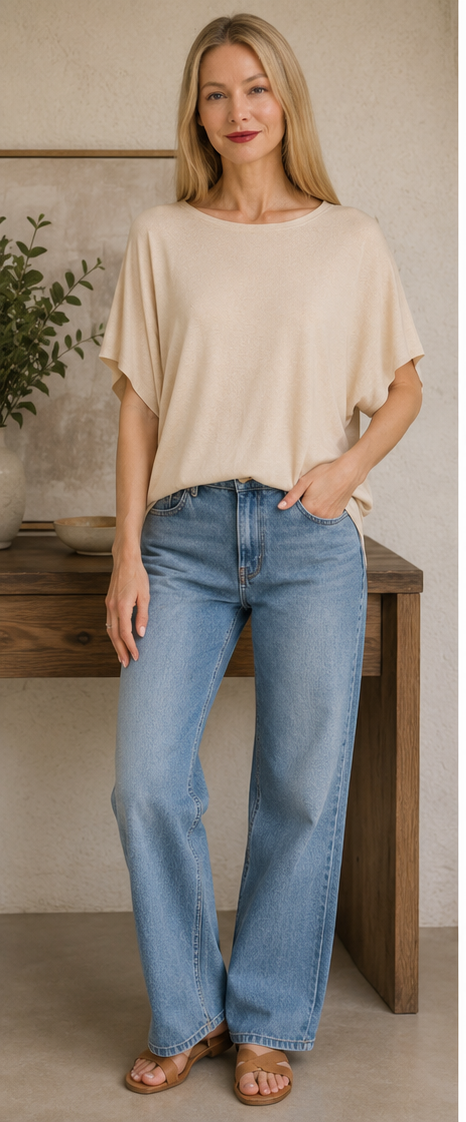 The Calm Dolman Sleeve Top