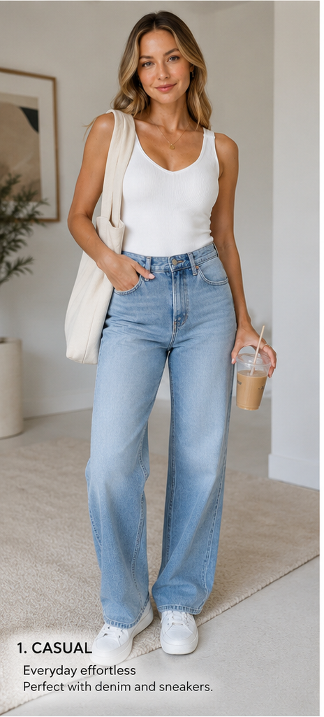 The Versatile Ribbed Tank Top