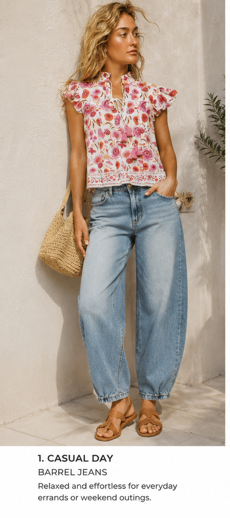 The Charming Floral Flutter Sleeve Blouse