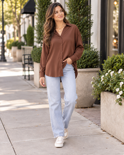 The Kathryn Button-Up