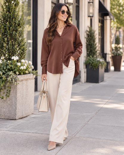 The Kathryn Button-Up