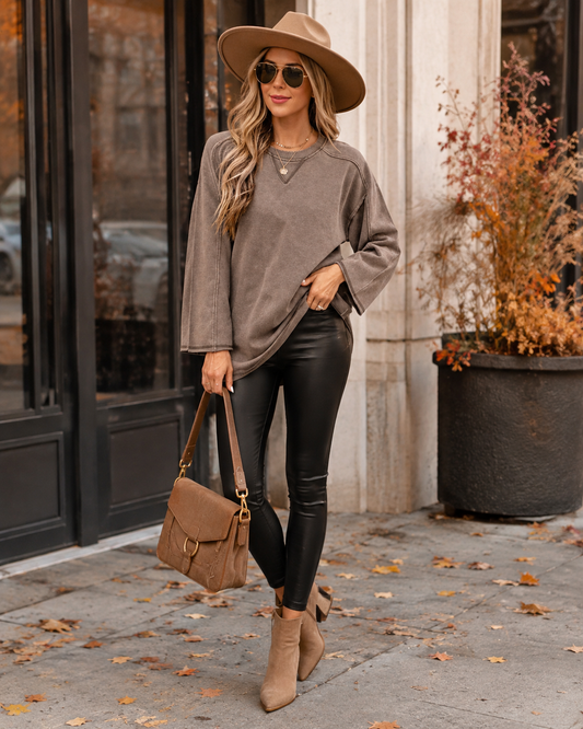 The Daniela Mineral Wash Top