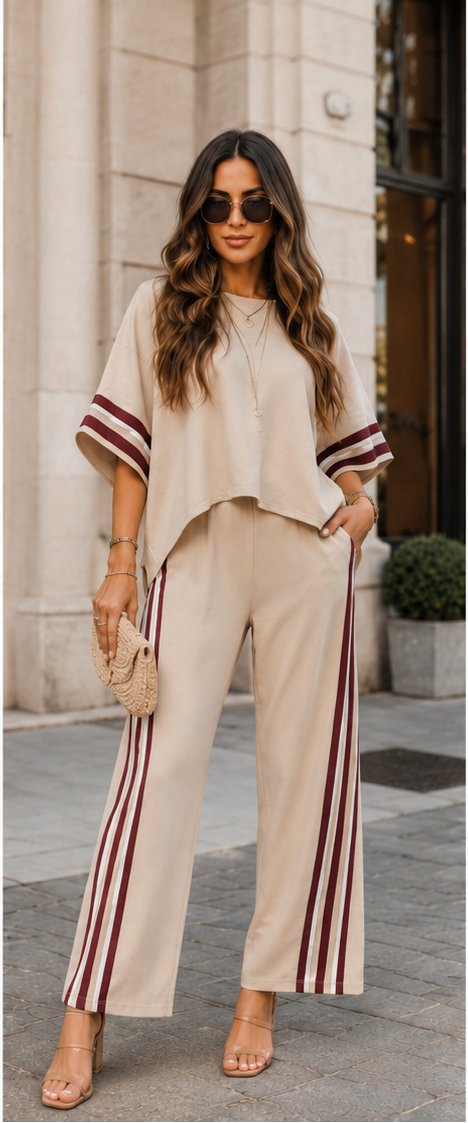 The Gianna Stripe Set