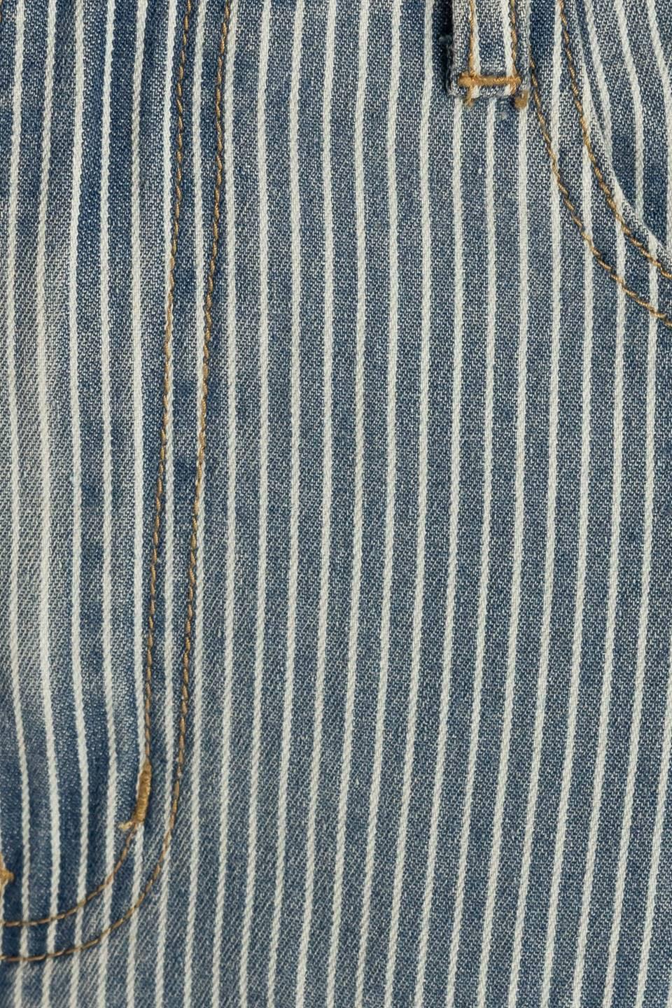 Skyline Stripe Denim Pants