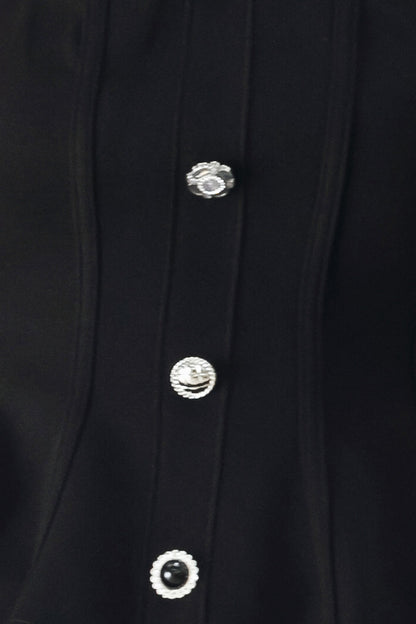 Noir Luxe Tube Top