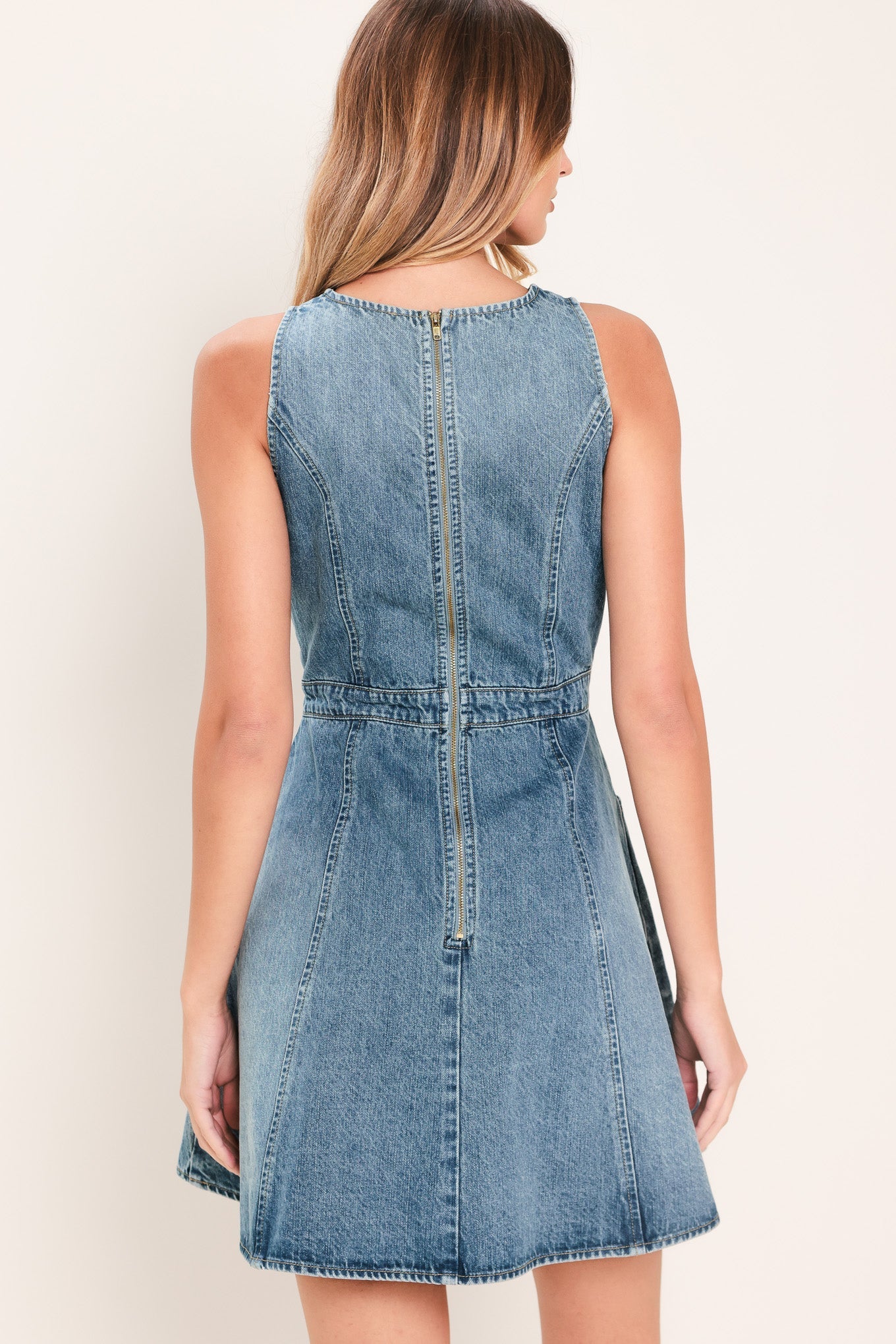 Denim Daydream Mini Dress