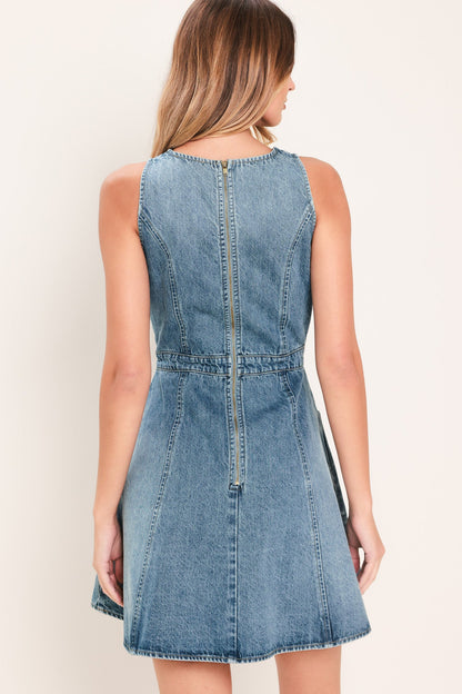 Denim Daydream Mini Dress