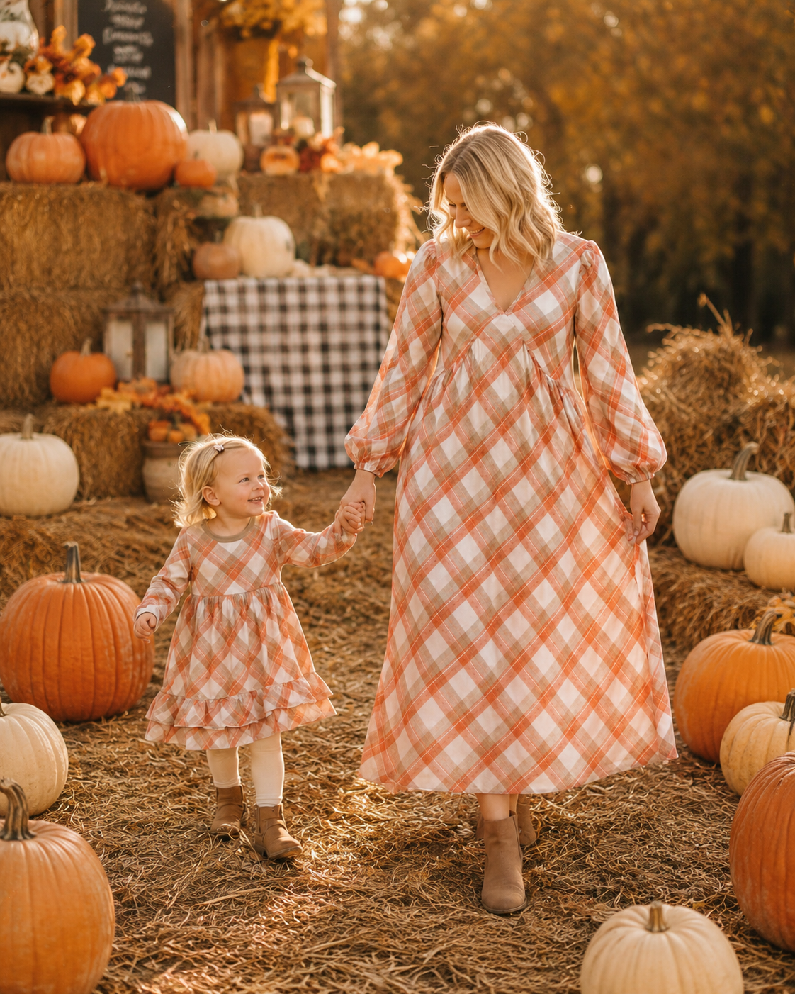 The Gingham Mommy & Me Dress