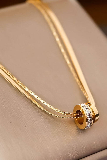 Celeste Layered Pendant Necklace