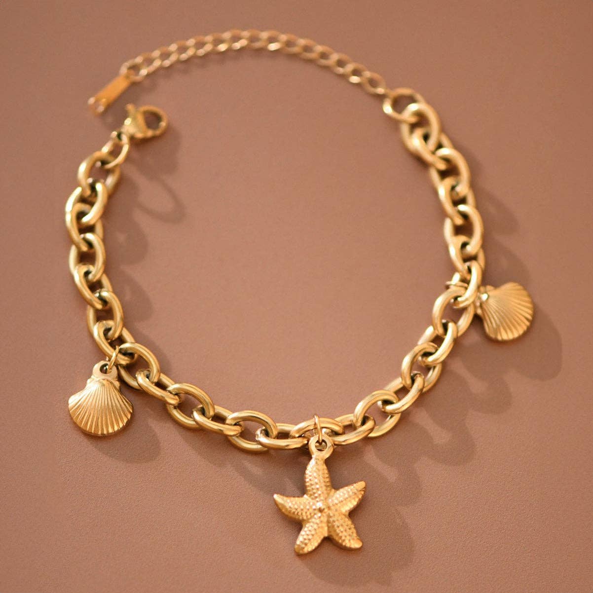 Coastal Charm Link Bracelet