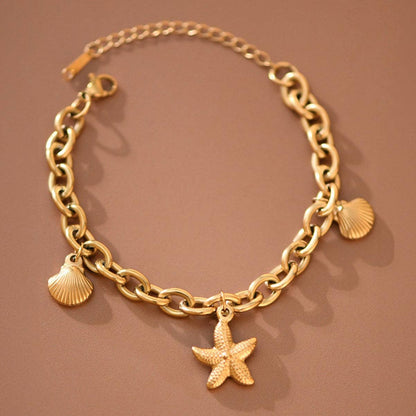 Coastal Charm Link Bracelet