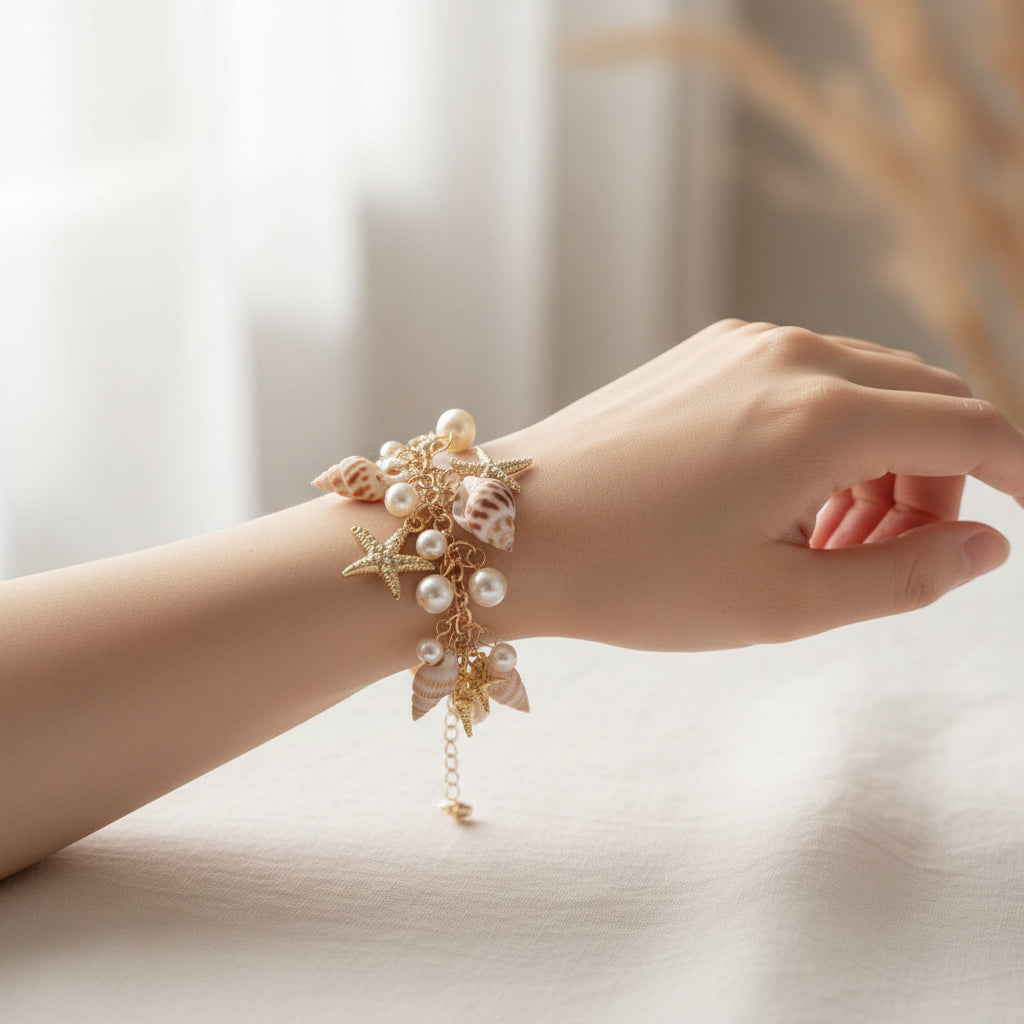 The Seaside Charm Bracelet