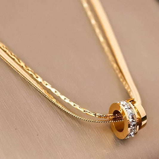 Celeste Layered Pendant Necklace