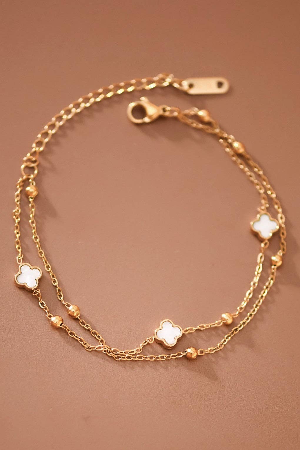 Blossom Layered Chain Bracelet