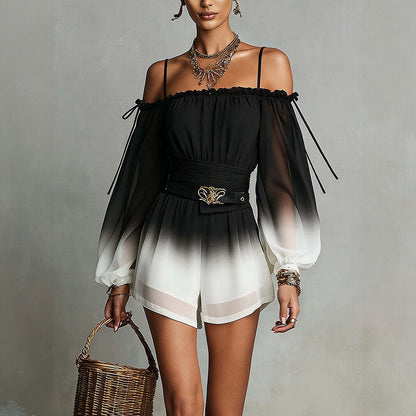 Noir Escape Romper