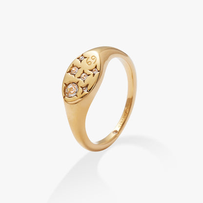 Cancer Zodiac Ring