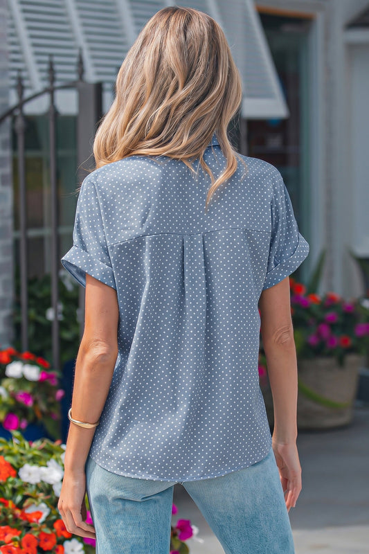Brianna Polka Dot Shirt