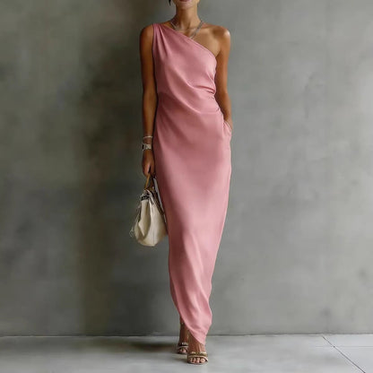 Verona Satin Gown