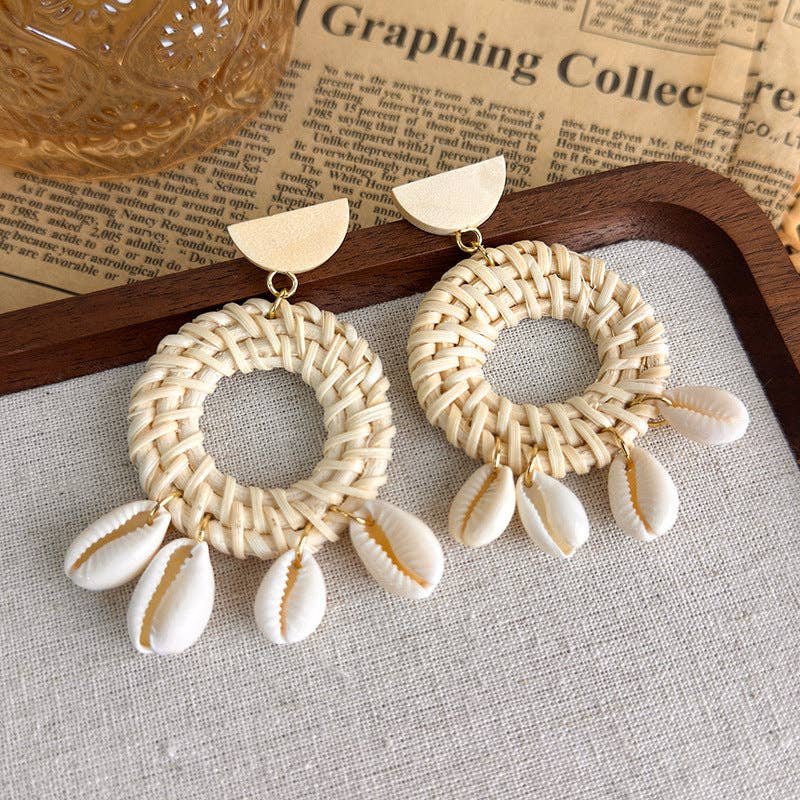 The Capri Shell Earrings