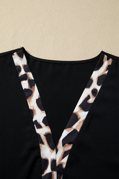 The Leo Ruffle Hem Mini PLUS Dress