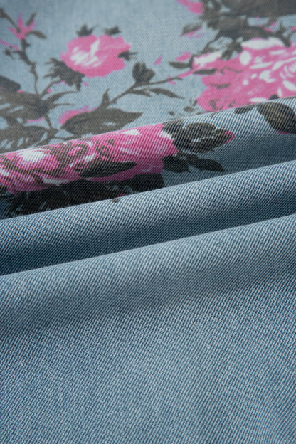 The Rosalie Floral Print Jean