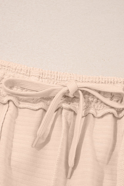 The Roselle Textured Short Set