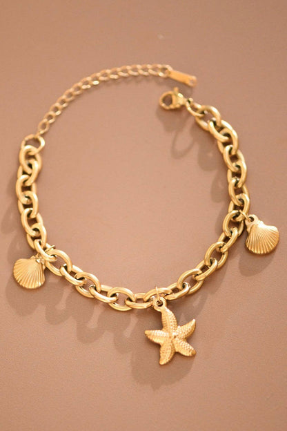 Coastal Charm Link Bracelet
