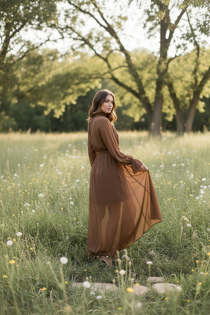 The Rosalie Chiffon Dress