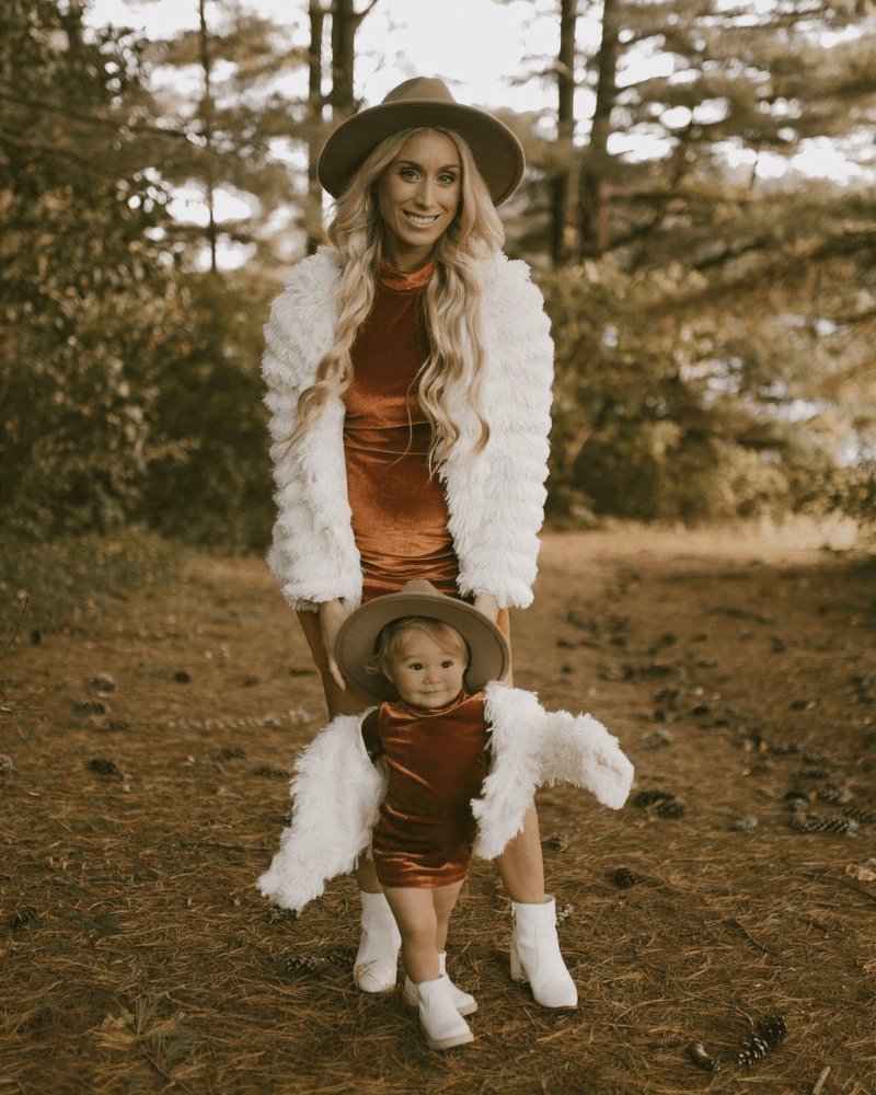 The Ivory Luxe Shag Jacket | Mommy & Me